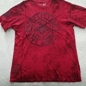 AFFLICTION T-shirt, size X-Large, 100% cotton